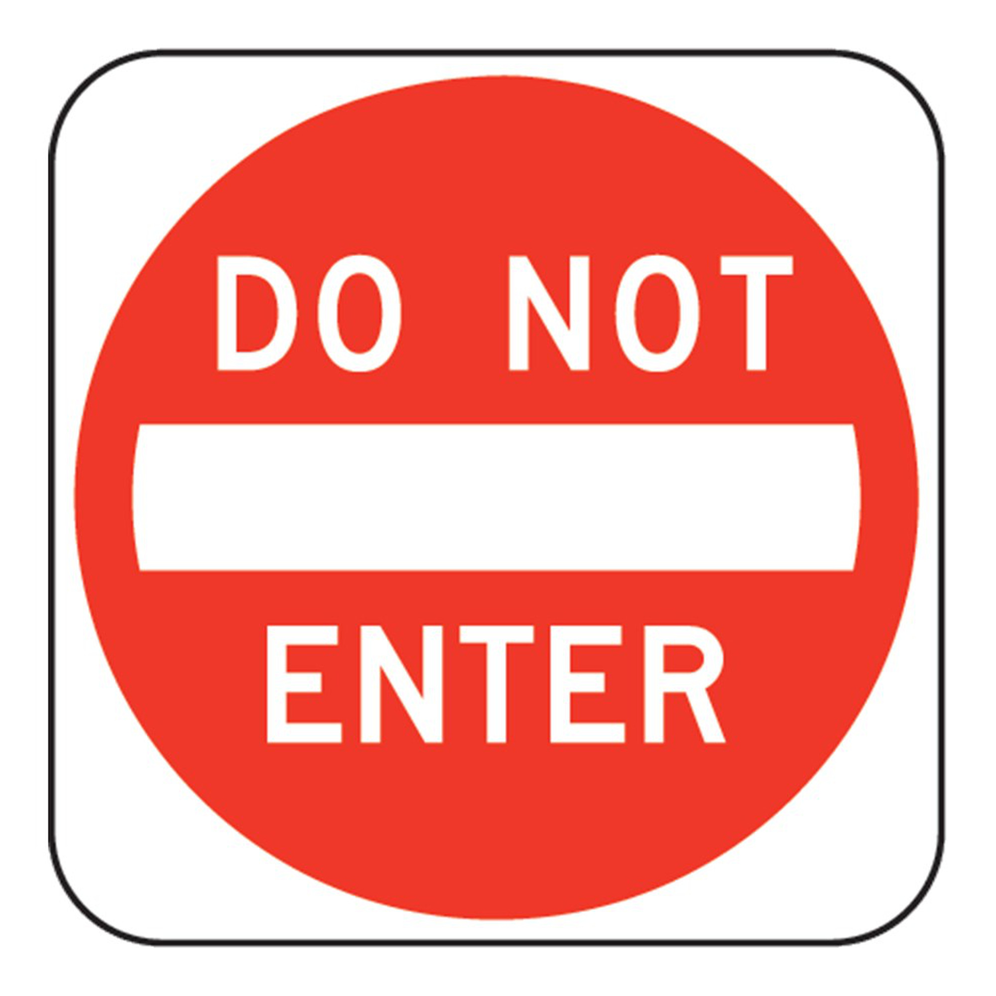 Eastern Metal, 30in.X30in. .080 Aluminum Sign, Height 30 in, Width 30 in, Model# AL-30-HIW-R5-1